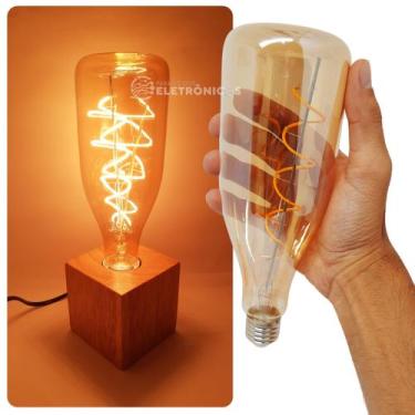 Imagem de Lâmpada Decorativa Forma De Garrafa Led Estilo Retrô 4w Temperatura da