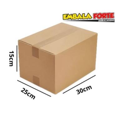 Imagem de 10 caixas de papelao maleta  Pac sedex e commerce 15x25x30cm - Embala 