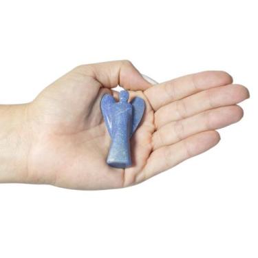 Imagem de ANJO QUARTZO AZUL - (4,5 a 5,9)cm - GOMES CRYSTALS