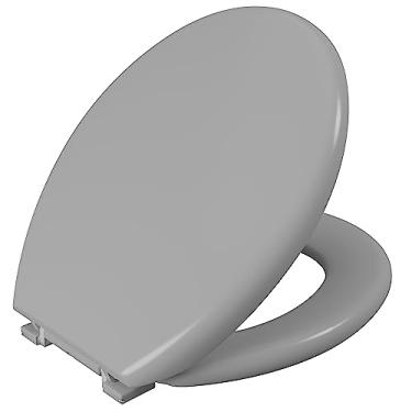 Imagem de Assento Sanitário Almofadado TPK, Astra, Cinza Claro