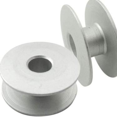 Imagem de Bobina carretilha de alumínio para máquina de costura reta industrial,