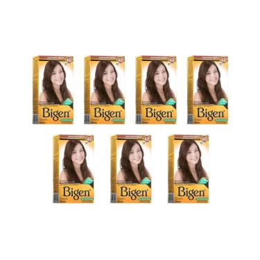 Imagem de Coloraçao Bigen 47 Castanho Medio - Kit C/7Un