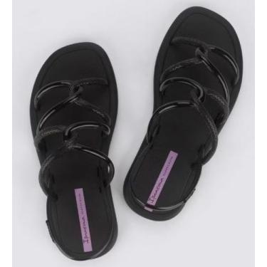 Imagem de Sandalia Feminina Ipanema Meu Sol 27135, 35, Rosa claro, Amarelo