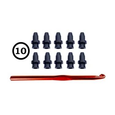 Imagem de pumpuptheball Kit de Válvula de Inflação da Bola Esportiva (10 Substituição de Válvulas) para bolas de futebol, basquete, vôlei e outras bolas esportivas sem bexiga