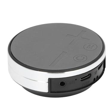 Imagem de Alto-falante de Condução óssea, Bluetooth, AUX, Cartão de Memória Pequeno, Estéreo, à Prova de água, Design de Ventosa Inteligente, para Banheiro Interno e Externo (Prata)