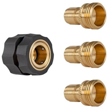 Imagem de Westinghouse Equipamento de energia ao ar livre resistente, M22-14MM Conexão Rápida Lavadora de Pressão Mangueira Kit de 4 Peças