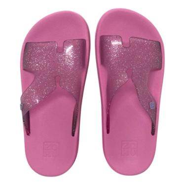 Imagem de Chinelo Infantil Menina Conforto Slide Glitter Daily Zaxy