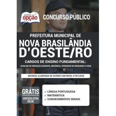 Imagem de Apostila Prefeitura de Nova Brasilândia do Oeste - RO - Cargos de Ensi
