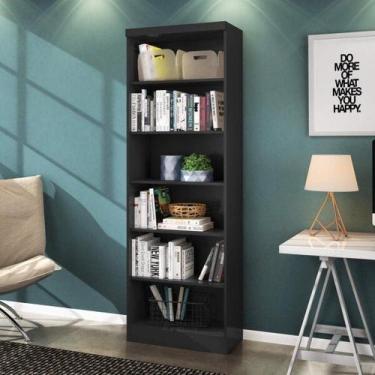 Imagem de Estante para Livros 5 Prateleiras 183cmx61cm Linus - Qmovi