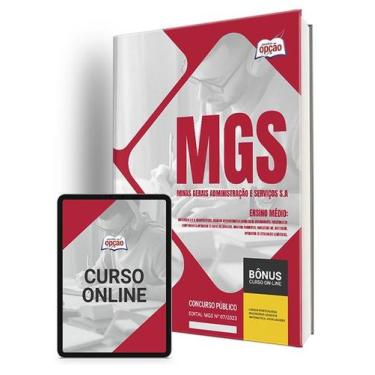 Imagem de Apostila MGS-MG 2024 - Ensino Médio - Apostilas Opção