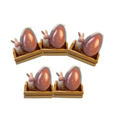 Imagem de 25 embalagens blister p/ ovo páscoa transparente 250g flip