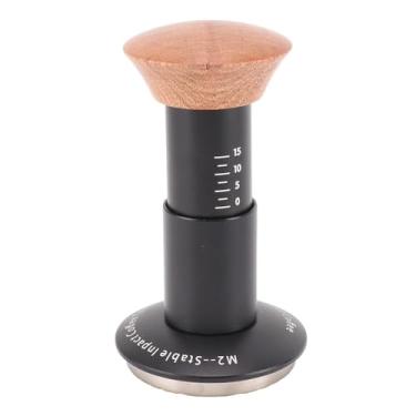 Imagem de Generic Tamper de café com mola, extrusão uniforme ergonômico controle de cabo de madeira potente prensa manual de café para casa (51 mm), Genericf8egdqub6v-11