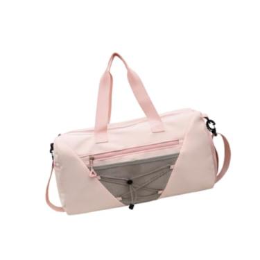 Imagem de Colaxi Bolsa de mochila de ginásio com compartimento de sapatos de bolso de bolso de esportivo de ioga mochila de fitness para treino atlético, Rosa