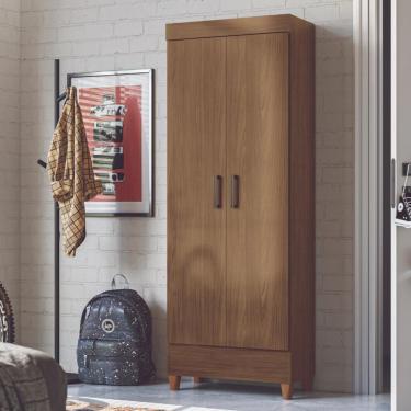 Imagem de Armário Multiuso Sapateira 2 Portas Fit Santos Andirá Jequitibá