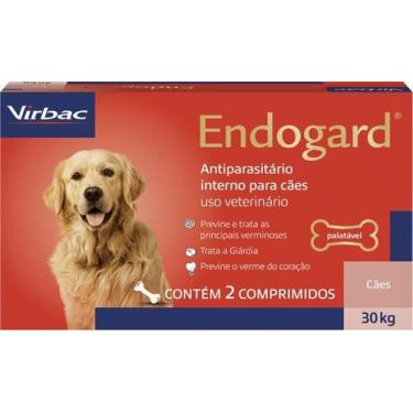 Imagem de Vermífugo Endogard para Cães até 30 kg  2 Comprimidos - Virbac