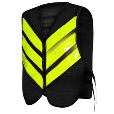 Imagem de Colete Refletivo Motoqueiro (Preto,G)