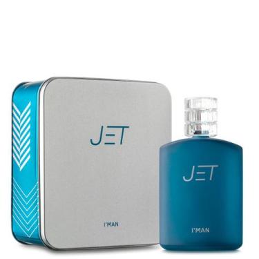 Imagem de Perfume Masculino Jet I' Man Deo Colônia Lata 100ml QHS - Ciclo