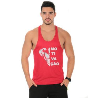 Imagem de Camiseta Regata Cavada Masculino Academia Treino Motivação - DUMINEIRO