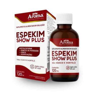 Imagem de Suplemento Expectorante Espekim Premium 120ml Guaco E Hortelã - Aroma 