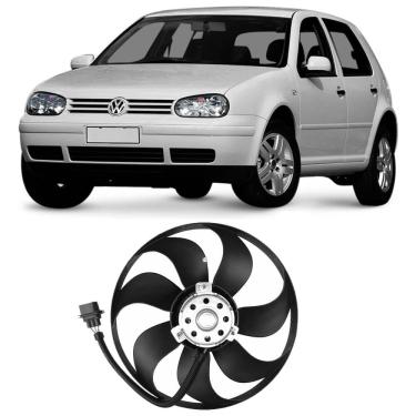 Imagem de Ventoinha Radiador Golf Novo Fusca 99 a 2010 Sem Ar Gauss GE