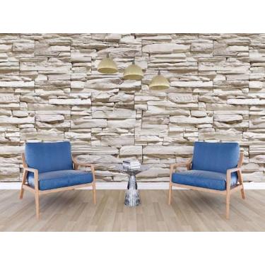 Imagem de Papel de Parede - Pedra 02 - Studio Art, 4 unidades