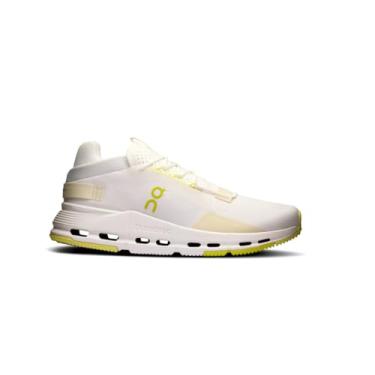 Imagem de On Cloudnova 2 Tênis masculino, Branco/Limelight, 43