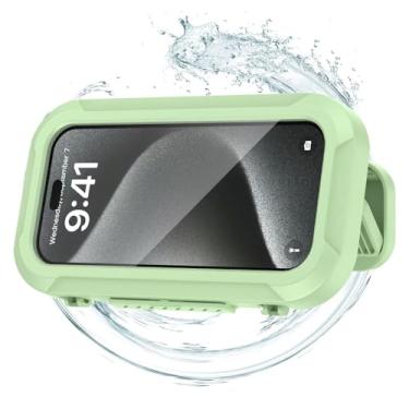 Imagem de Suporte de telefone com rotação de 360°, ângulo ajustável, suporte de telefone montado na parede para banheiro espelho banheira cozinha