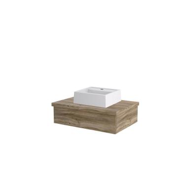 Imagem de Conjunto Bancada C-cuba Q32 Metrópole 600 Branco Chess Carvalho