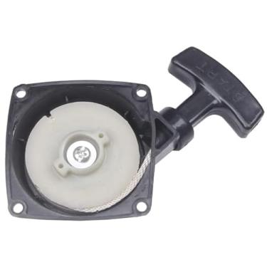 Imagem de COEOPNC GT-201R GT-2400 Recoil Starter PAS-2000 PAS-2400 PB-201 PB-2100 SRS-2400 GT-201 Peças pretas duráveis para acessórios de montagem de substituição Echo