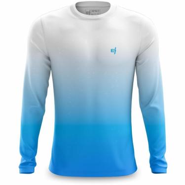 Imagem de Camiseta Manga Longa Masculina Corrida Treino Camiseta Proteção UV Conforto Fitness Academia-Masculino