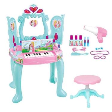 Imagem de Penteadeira Infantil Sonho Princesa Piano E Acessorios