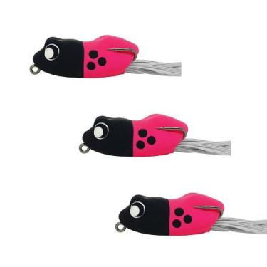 Imagem de Kit 03 Iscas Frog Matadeira Monster Z60 Sapinho P/ Traíra 04