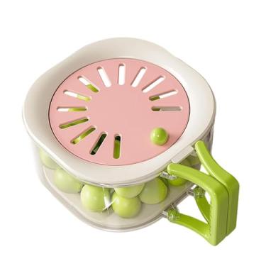 Imagem de Tigela de Frutas,2 Em 1 Com Pegador Dobravel Multifuncional Para Alimentos | Escorredor Legumes | Para Casa Salada Frutas Vermelhas Preparação Acampamento Tomate Snacks Frigorífico