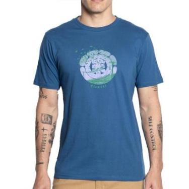 Imagem de Camiseta Element Flock SM25 Masculina-Masculino