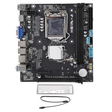 Imagem de Placa mãe H81M A, memória 2 x DDR3 máx. 32 GB, CPU LGA1150, PCI E2.0X16, Serial ATA 3.0x2, VGA, HDMI, M.2 ATX Mainboard para Core i3, i5, i7 4ª geração