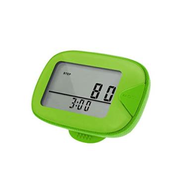 Imagem de CR-873 Pedômetro LCD com Passos Multifuncional Contador de Clip Distância Rastreador Calorias Tempo Atividade Relógio 12 24 Horas Memória 7 Dias para Caminhada Fitness Academia Esportes