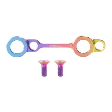 Imagem de MotiveTech Adaptador para Freios a Disco em Bicicletas, Conversor, Peça de Reparo E Manutenção, Suporte para Montagem Da Pinça de Freio a Disco, Multicolorido 5.1 X 1.1 Cm