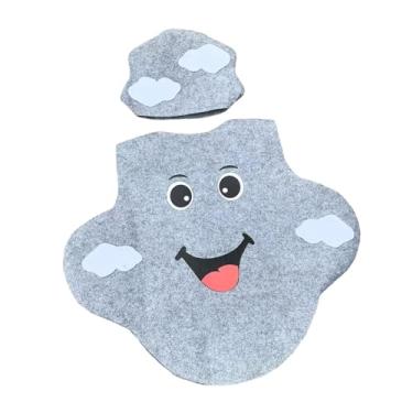 Imagem de Dynwave Fantasia de inverno para crianças, ideal para brincadeiras de faz de conta, atividades na pré-escola e baile de máscaras.