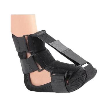 Imagem de Órtese Noturna Ajustável Para Fascite Plantar Com Acolchoamento De Esp