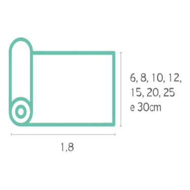 Imagem de Atadura Crepom Ina 13f-10cmx1,8m - Kit 96 Rolos - Neve
