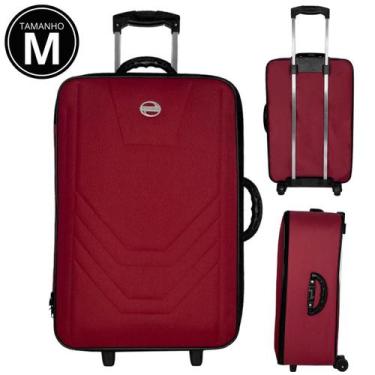 Imagem de Mala Média de Viagem ANAC 23kg Resistente com 2 alças e 2 rodinhas Vil