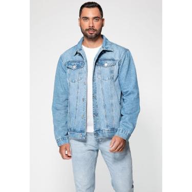 Imagem de Jaqueta Jeans Guess Trucker Azul Claro-Masculino