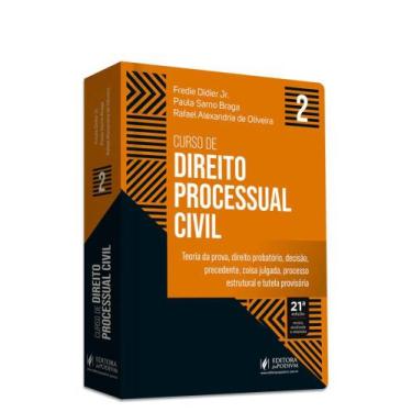 Imagem de Curso de Direito Processual Civil - Vol. 2: Teoria da prova, direito p