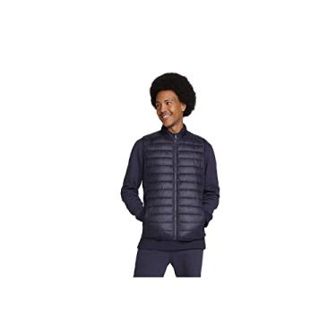 Imagem de Colete Básico Puffer Masculino Comfort Azul Marinho M