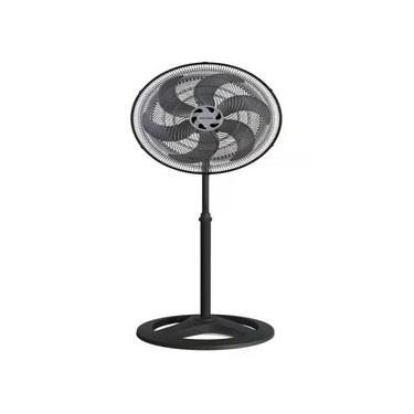 Imagem de Ventilador de Coluna Oscilante Ventisol Turbo 6 Pás Premium, Preto, 50cm, 220V