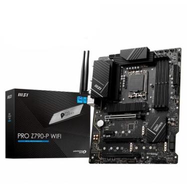 Imagem de Placa-Mãe Z790-P MSI PRO Wi-Fi, Intel LGA 1700, ATX, DDR5, Preto - PRO