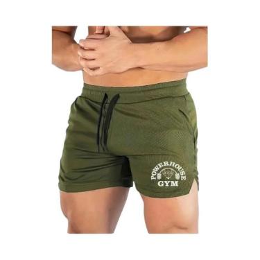 Imagem de Shorts Esportivos Masculinos De Secagem Rápida, Respiráveis E Estampad