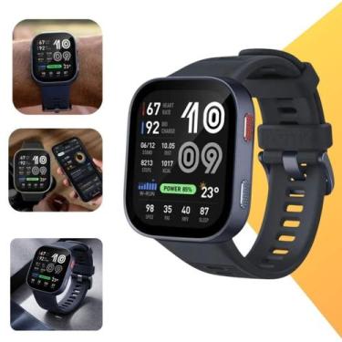 Imagem de Relógio Smartwatch Amazfit Bip Max A2568 Tela AMOLED 2.07 GPS Chamadas