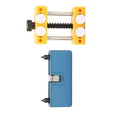 Imagem de Abridor de caixa de relógio, removedor de tampa de relógio antiderrapante resistente a arranhões de 2 pés para relógios à prova d'água para relojoeiro