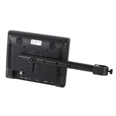 Imagem de Kit de acessórios de microscópio monitor industrial 10,1 polegadas LCD IPS Displayer 33mm/25mm haste suspensa para slides de microscópio estéreo (cor: diâmetro 25mm, ampliação: 10,1 polegadas)